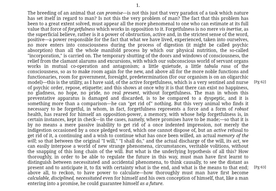 solartigris's tweet photo. From On the Genealogy of Morals https://t.co/Q7NvFoa2wI