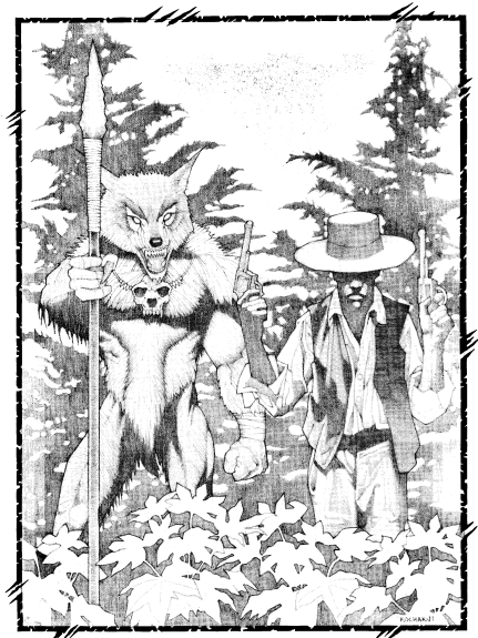 OldSchoolRPGArt's tweet photo. Patrick Kochakji - Art from 𝘜𝘬𝘵𝘦𝘯𝘢 𝘛𝘳𝘪𝘣𝘦𝘣𝘰𝘰𝘬 (Jackie Cassada and Nicky Rea), 𝘞𝘦𝘳𝘦𝘸𝘰𝘭𝘧: 𝘛𝘩𝘦 𝘈𝘱𝘰𝘤𝘢𝘭𝘺𝘱𝘴𝘦 1e, 1998, White Wolf Publishing Inc. #werewolf #ttrpg #ttrpgs #ttrpgart #wta #wod https://t.co/M2ED7M9cPr
