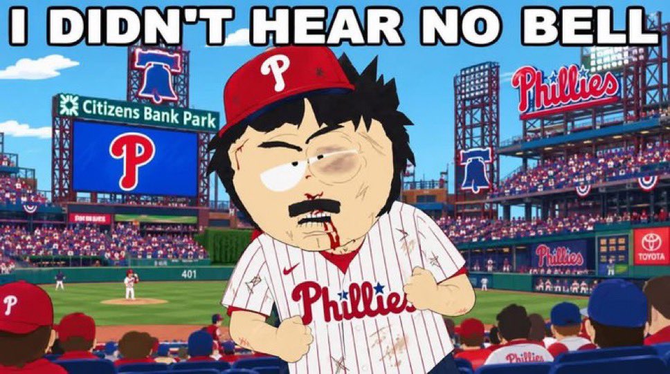 philaballknower's tweet photo. Top of the 9th time to show some sack https://t.co/T4gVTcN67V