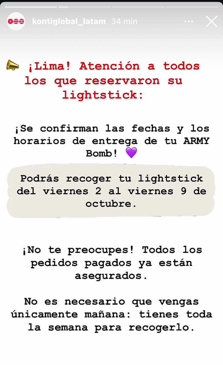 97milkjk's tweet photo. ‼️INFORMACIÓN POP UP DE LIMA‼️ https://t.co/29zcw1emdj
