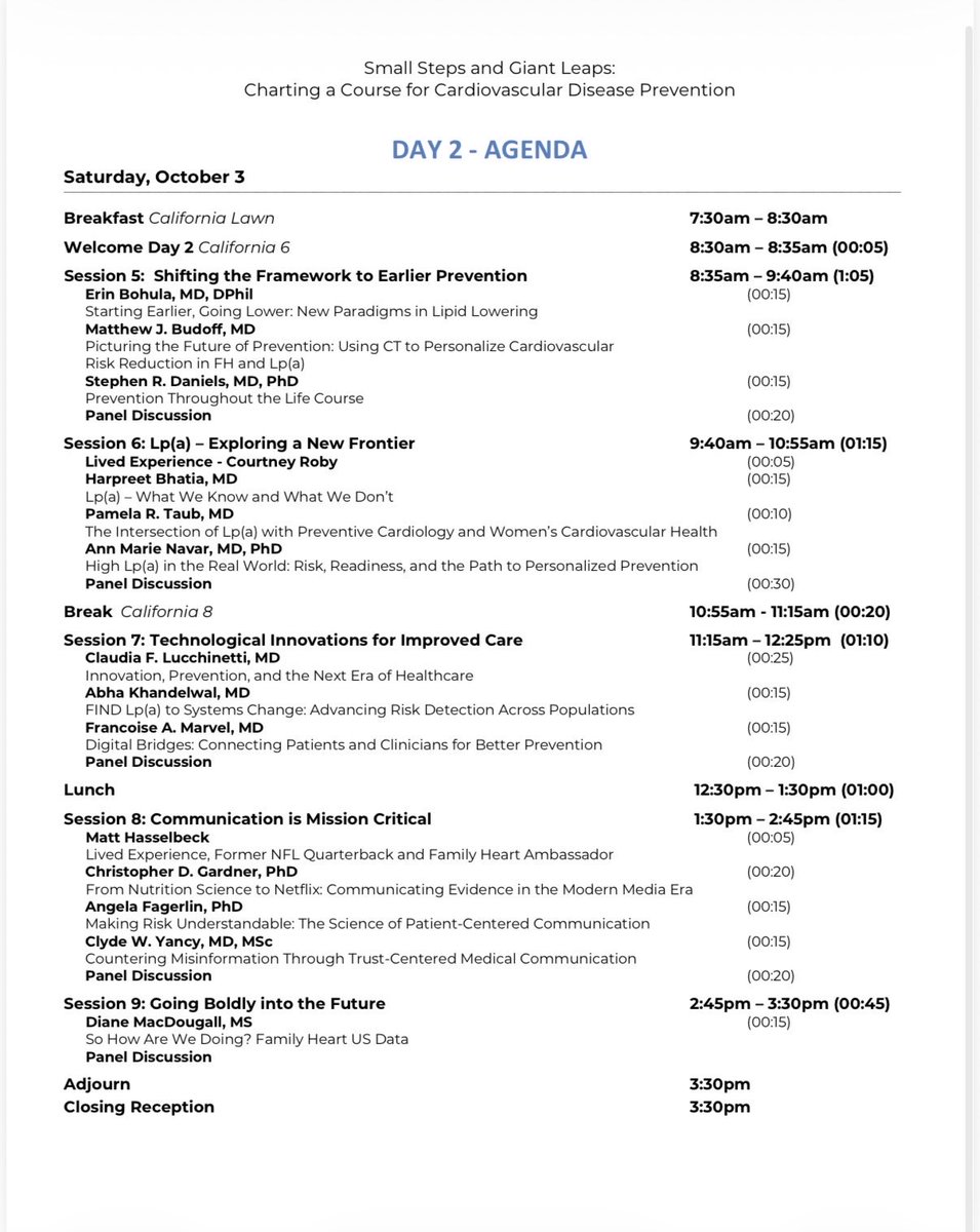 dramitkhera's tweet photo. Tomorrow kicks off the #FamilyHeartSummit26 Amazing line up of speakers and topics with the theme “Small Steps and Giant Leaps: Charting a Course for Cardiovascular Disease Prevention”  #knowfh #knowlpa @FamilyHeartFdn  @PamTaubMD @PamelaBMorris @NMHheartdoc @dmljmd @BudoffMd https://t.co/w1p76YKsEm