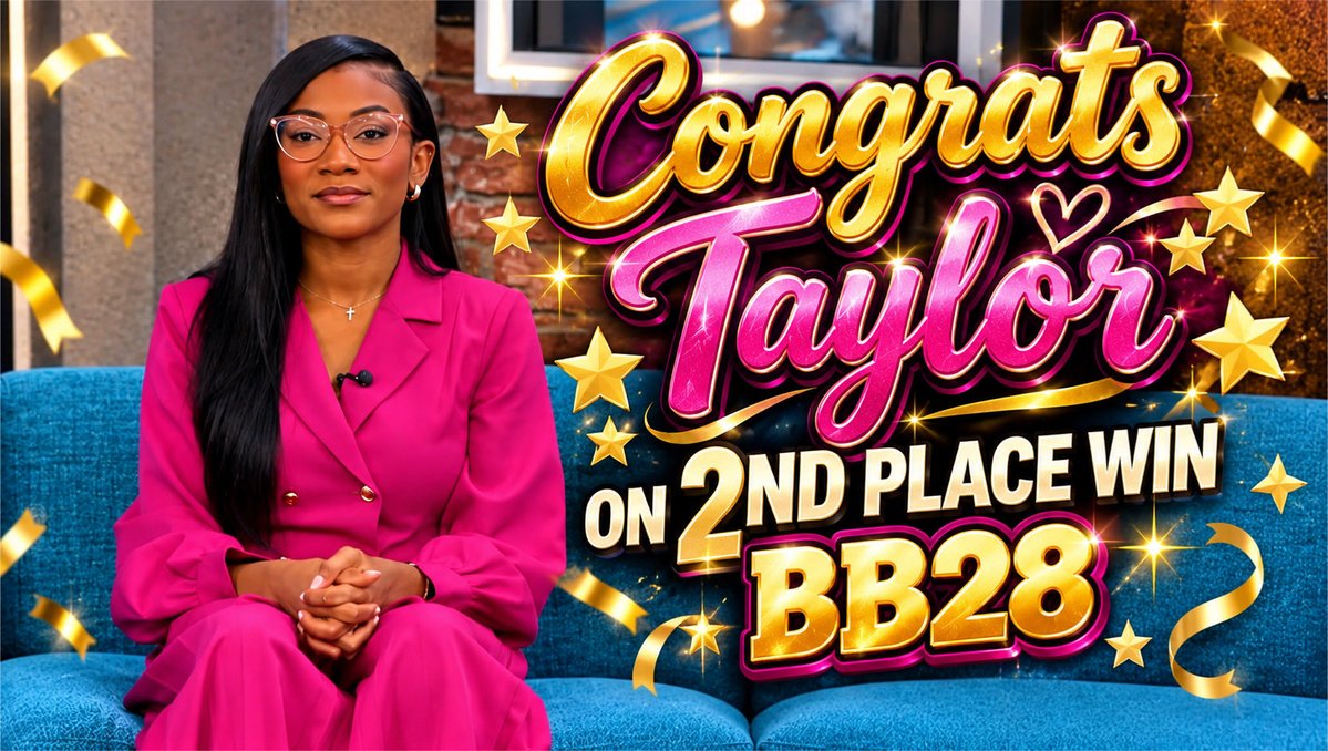JoysBlessedLife's tweet photo. Congrats Taylor on your 2nd place win, you convinced Rick you’d sway that jury, it might have been Rick’s correct choice even though you did not have time to sway votes, I want to know how jury would have voted against Drew #bb28 https://t.co/ckGRUc7DCZ