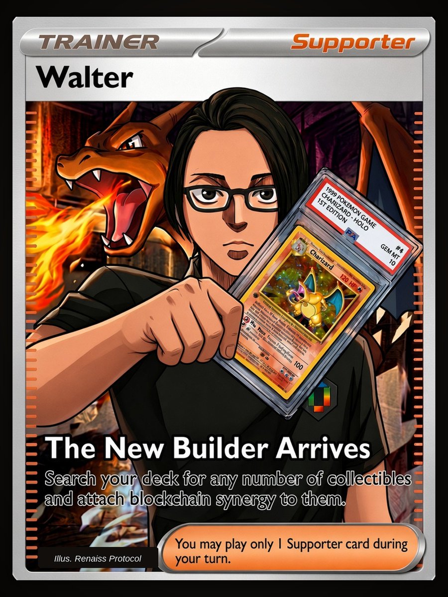 lclwalter's tweet photo. Today, I am joining @renaissCLTB as the Chief Business Officer.

What sold me: a leading product in a market with massive upside — tokenizing collectibles, activating them as onchain real-world assets (RWA) — and founders who actually show up. Winchman especially: one of the most passionate, hardworking, and charismatic people I’ve met. Pair that energy with the infrastructure Renaiss Protocol is building, and it’s definitely a winner.

I am the same dude who never left the game. If you are a fellow builder, gamer, or just someone interested in exploring this exciting vertical, feel free to ping me.

@lclwalter on both X and Telegram.