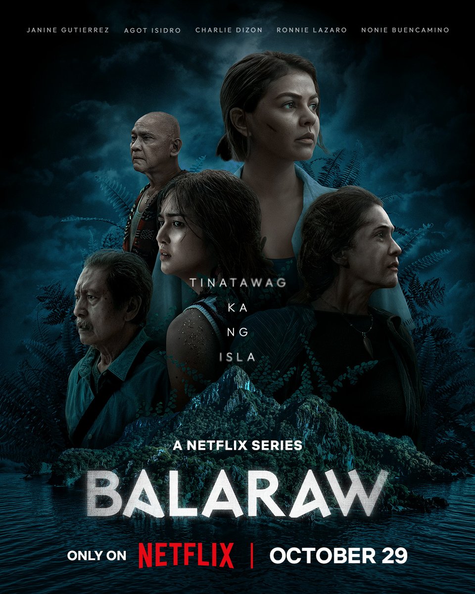 Netflix_PH's tweet photo. Marami nang nagtangkang hanapin ang isla pero hindi na sila nakita muli. Si Sabina na ba ang susunod na mawawala? 🫀 Balaraw, mapapanood na sa Oktubre 29, sa Netflix. 

#Balaraw https://t.co/Wa0cxtvnrb