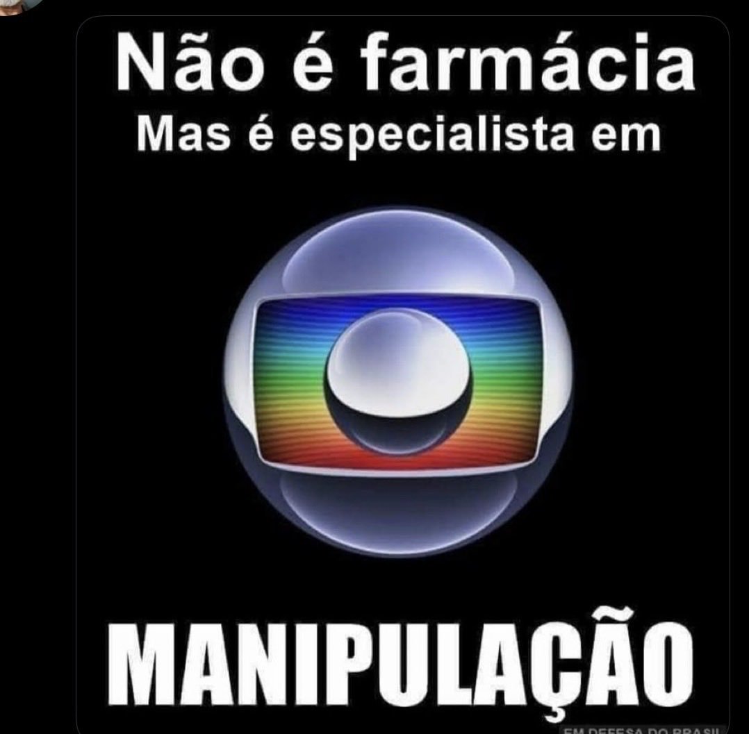 Ildetrone's tweet photo. @tiagobarbosa_ É como costumam dizer sobre a globo https://t.co/SIXLm5NDyT