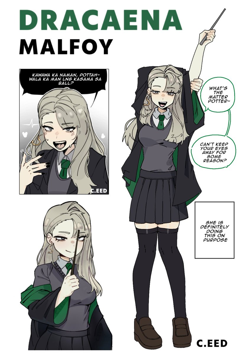 custardseeks's tweet photo. Fem Draco's unusual habits of teasing her crush. 

What the hell? We're already at 4000 followers?

Totally not available as a dakimakura as long as someone respectfully asks for permission about it https://t.co/kBEvwV2c0v