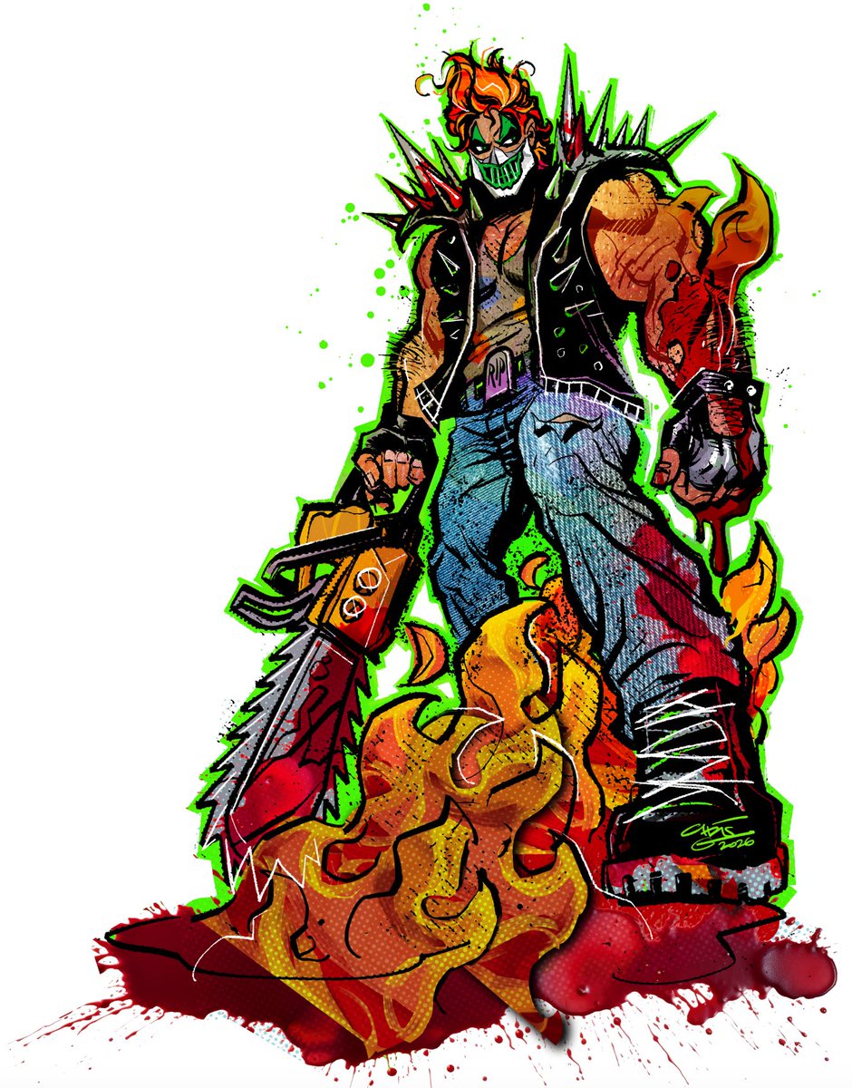 ChrisGardnerArt's tweet photo. LETS SHOW EDDIE SOME LOVE! #HHN35 By the way, if you dig this sweet and dainty version of our fave chainsaw wielding maniac, snap up an Artist’s Series poster and come say hi at the signing. (See previous post) ✏️🖋️ https://t.co/ue4jpOHsAP