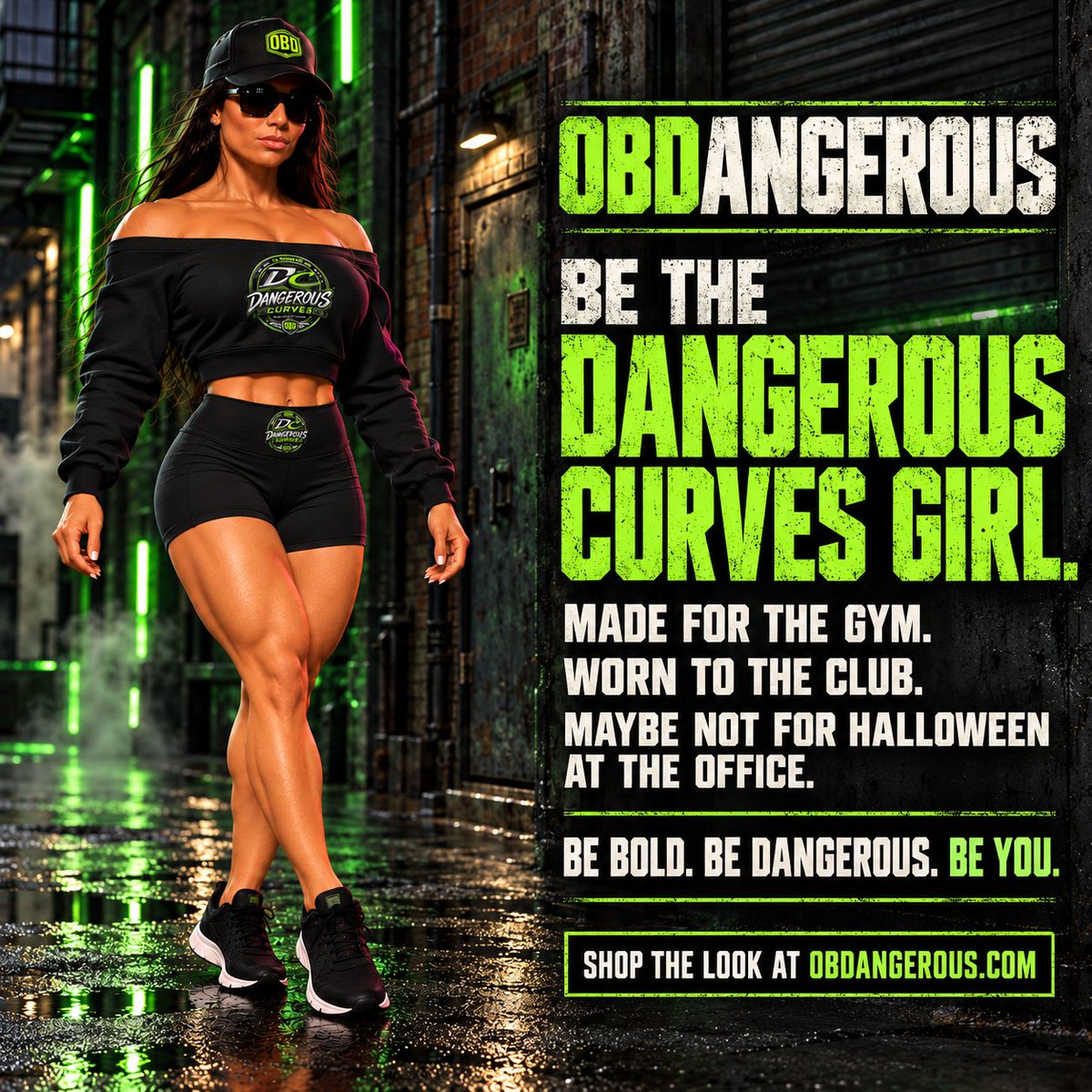 OBDangerous1962's tweet photo. TRAIN HARD. OWN THE NIGHT.

Be the Dangerous Curves Girl. All black. All attitude.

Gym ready. Club dangerous. The office Halloween party? HR might have questions.

Be Bold. Be Dangerous. Be You.

https://t.co/95m96GMy0L

#OBDangerous #DangerousCurves https://t.co/pzoTzr7RW0