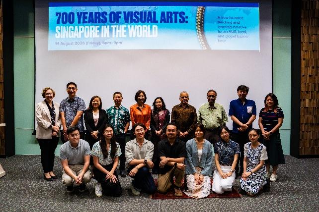 NUSHistory's tweet photo. Priya Jaradi's blended learning course '700 Years of Visual Arts' launched on Aug 14 at Ngee Ann Kongsi Auditorium. 150 guests joined the launch. Thanks to speakers Ms Chang Hwee Nee (CEO, NHB), Prof Melvin Yap (VP, TEE) &amp; TK Sabapathy (NUS) for their invaluable addresses! https://t.co/6Q80EHCjLH