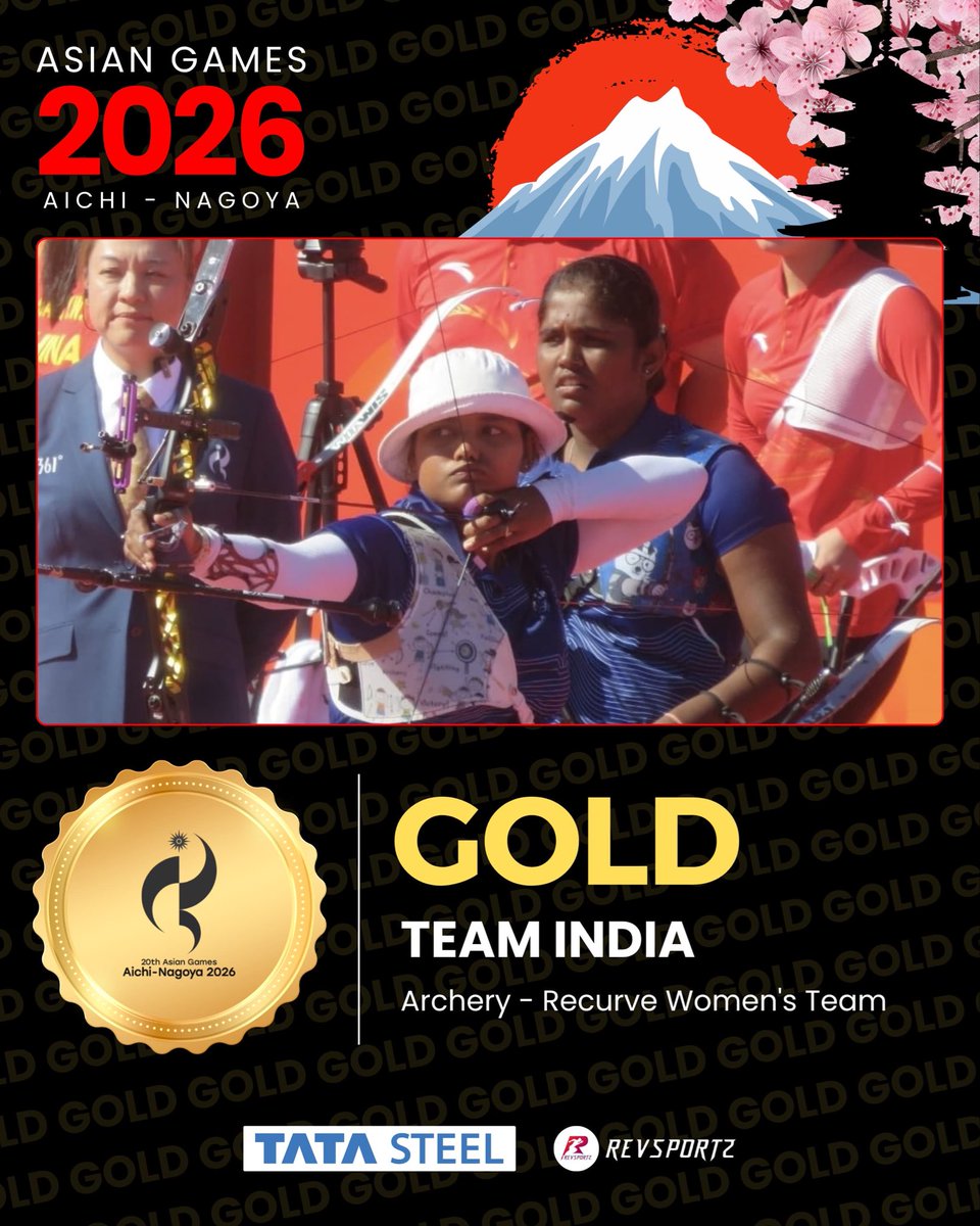 Shaitaankajija's tweet photo. Deepika Kumari out❌
Gold medal In✅

Choked in every important games and denied India a medal https://t.co/LVEouXUChy