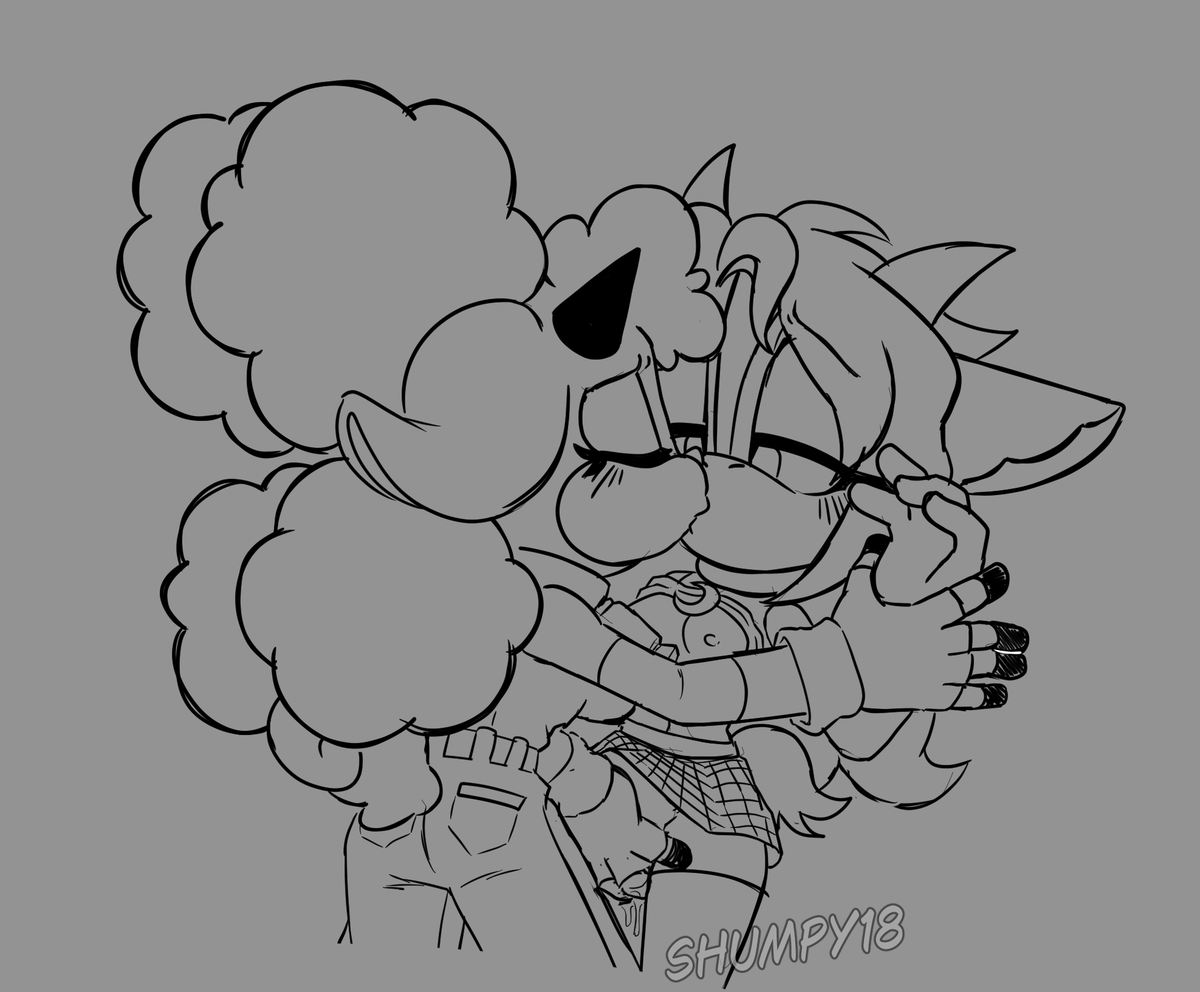 Shumpy18's tweet photo. Sketch comm for @GothicgoatNSFW https://t.co/0Er9aRuwIN