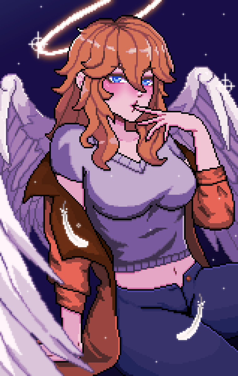 Pampurinha's tweet photo. Half body #VGenComm for @Insentra2 ✨
.
#art #pixelartㅤ https://t.co/c5zqKQJazu