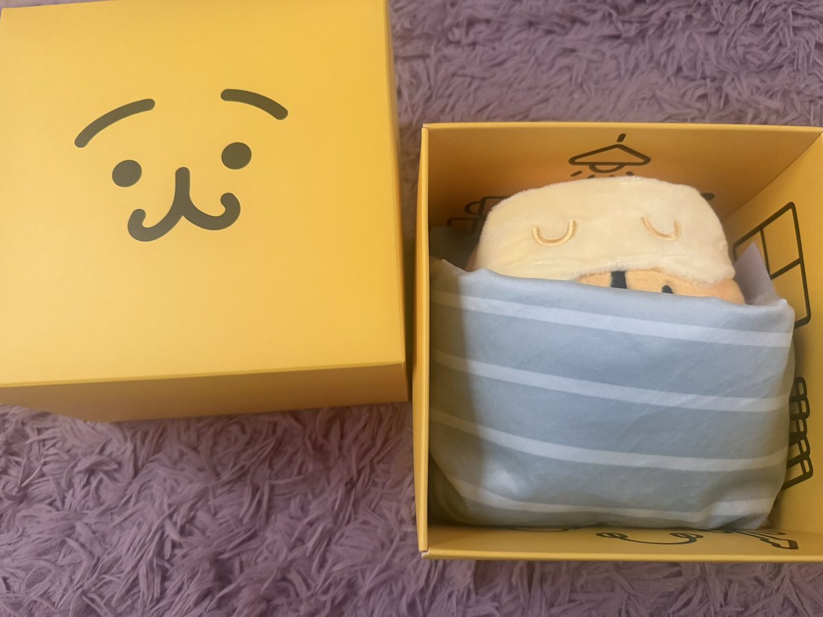 PinkPurple_runa's tweet photo. 6月に受注予約してたBOX入りぬいぐるみ ホニャ来てくれた〜🤲💕
ちょっと箱からなにからかわいすぎるので今ホニャとおんなじ顔してる ( ◜ω◝ )💓
#えもじの子（仮） https://t.co/m8IPlSRsCk