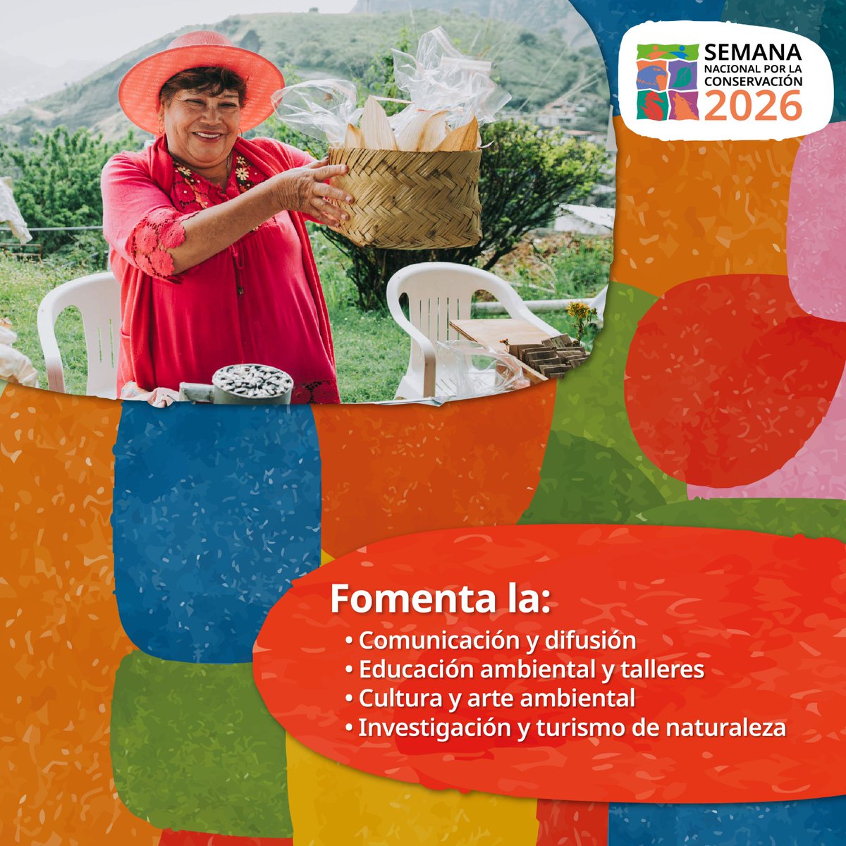 CONANP_mx's tweet photo. ¡Tú eres parte de la conservación! 🙋🏽‍♀️🙋🏽‍♂️

En octubre organiza tu actividad, súmate al movimiento y registra tus logros en la #SNC2026. ✅

Toda la información está disponible en ➡️ https://t.co/QFErpPNNt1 #SomosNaturaleza #ConservaciónDeLaNaturaleza 🦇🦆🦨🌼🍄🌴🦉🐢🦞🐋🦦🥾🪲🦋 https://t.co/shUwPPB151