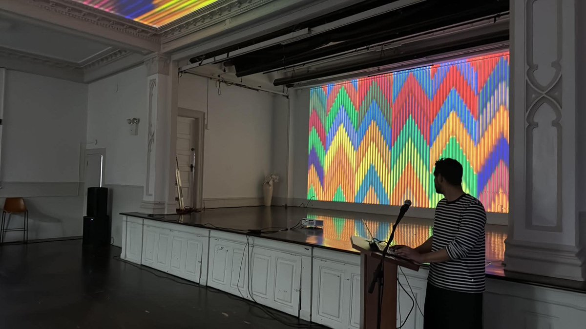 ACollinHadley's tweet photo. demo night with @nyproductdesign at a… old church in Williamsburg? https://t.co/P81wWPtbxT
