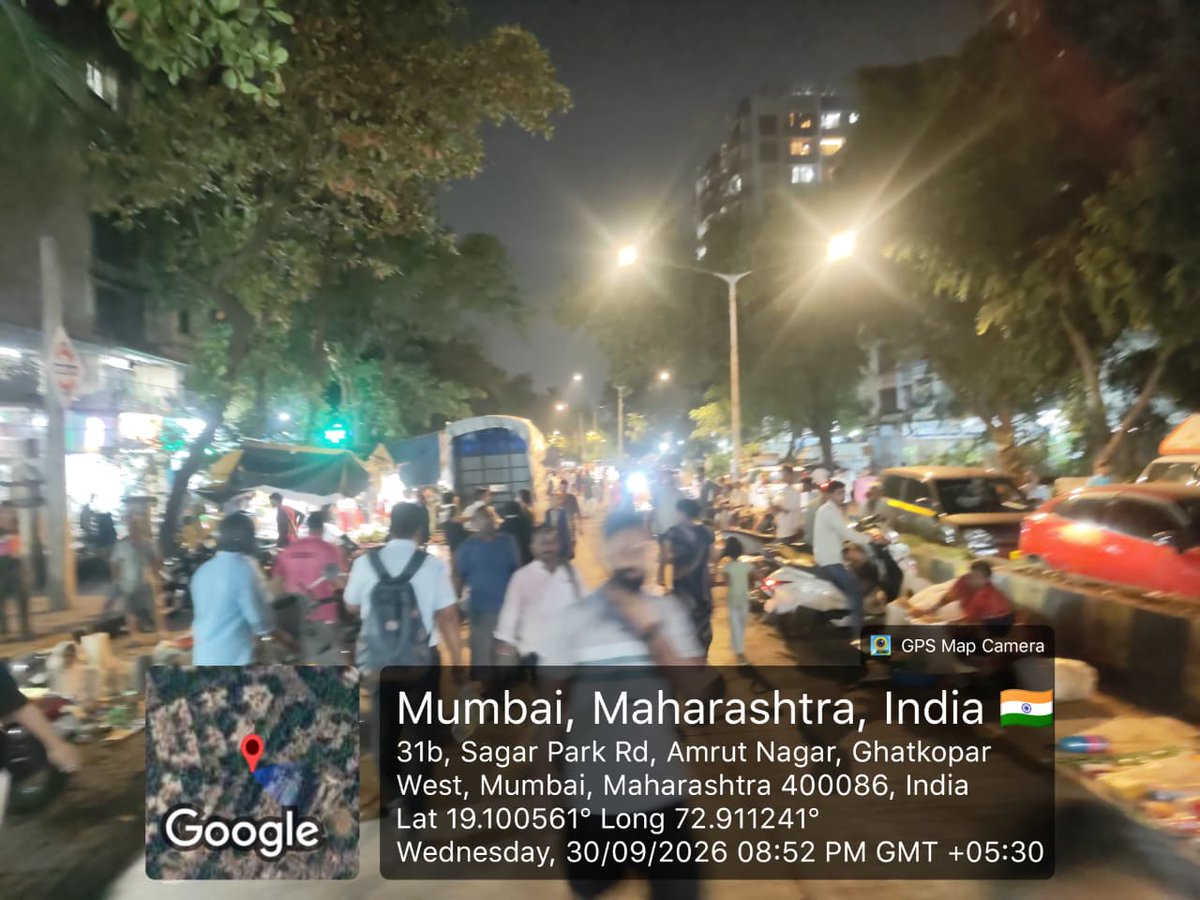 rossraves's tweet photo. HC Order WP 3457/2026 remains ignored on ground. Encroachments, double parking &amp; public drinking pose severe safety risks. Manpower excuse is unacceptable. Need immediate joint inspection &amp; action!

@AshwiniBhide 
@mybmc 
@MTPHereToHelp 
@MumbaiPolice 
@mybmcWardN
@Dev_Fadnavis https://t.co/4Hi8mFBTrC