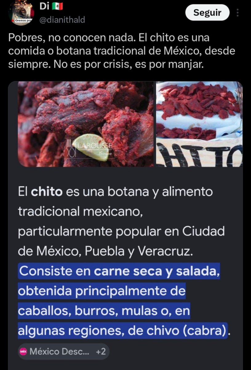 regularvirgi's tweet photo. @DensidadG @_cervantez_7 Enserio?? Pero si para ustedes la carne de burro es un manjar jjsjajsj volve a tu realidad monito azteca https://t.co/HaeAMT5ZYN