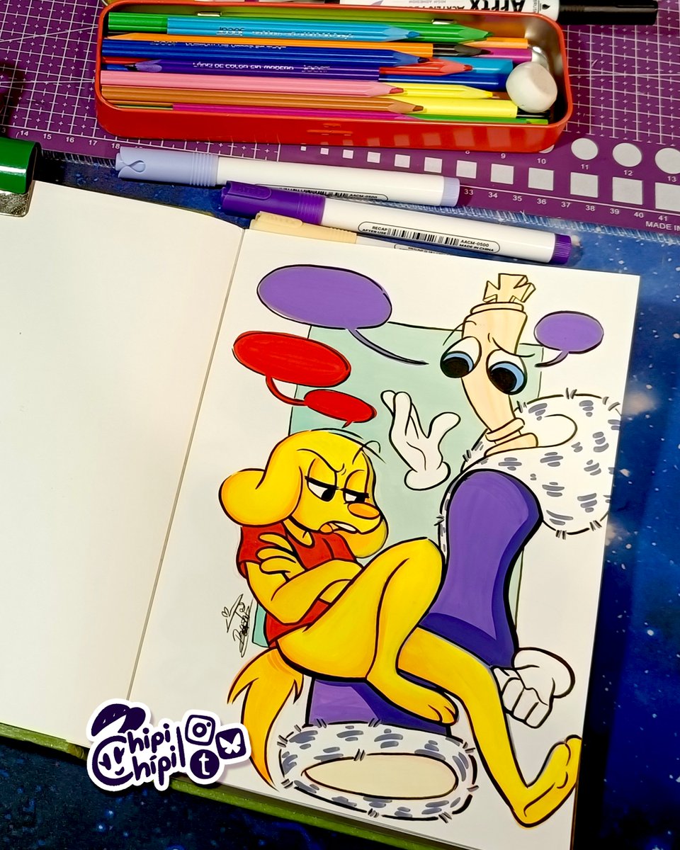 chipi_chipil's tweet photo. #Digitaltober 💚 Day 1. Friends
I’ve always believed that Scratch used to clash with the group in the work, and Kinger—as his genuine friend—tried to mediate the situation because he was the only one who understood him.
#TheAmazingDigitalCircus #digitaltober2026 https://t.co/ICs3DQjuBV