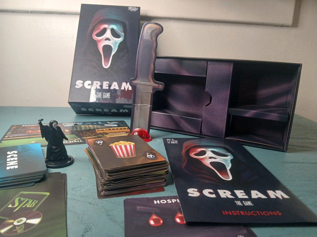 Amazingthrifts's tweet photo. Check out #Funko #ScreamTheGame Board Game Complete Game 2023 3-8 Players Ages 13+ https://t.co/rIz372eGkM #eBay via @eBay https://t.co/CLBsB9oRaU