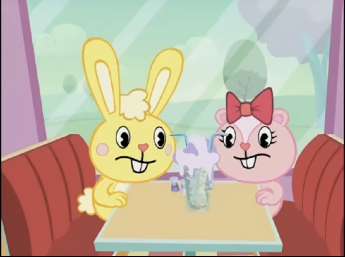 FilthyMinusArt's tweet photo. The thing with Lolo and Lala is based off this scene from the music video for The Carpal Tunnel of Love, by Fall Out Boy https://t.co/QB7vjtUBjM