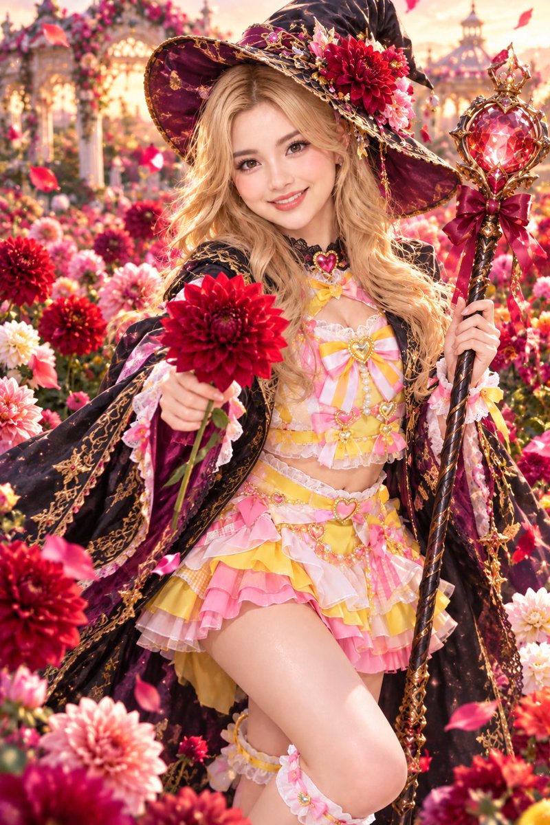 mwtdjd's tweet photo. #金髪華金

おはようこんにちはにゃん❤️

今日もよろしくにゃん

ダリアの花畑にいるよ 

ダリアって豪華でカッコよくて、美しくていいよね

#LumiColorPrism

黄色担当きららよろしくにゃ https://t.co/te2bjts7VM