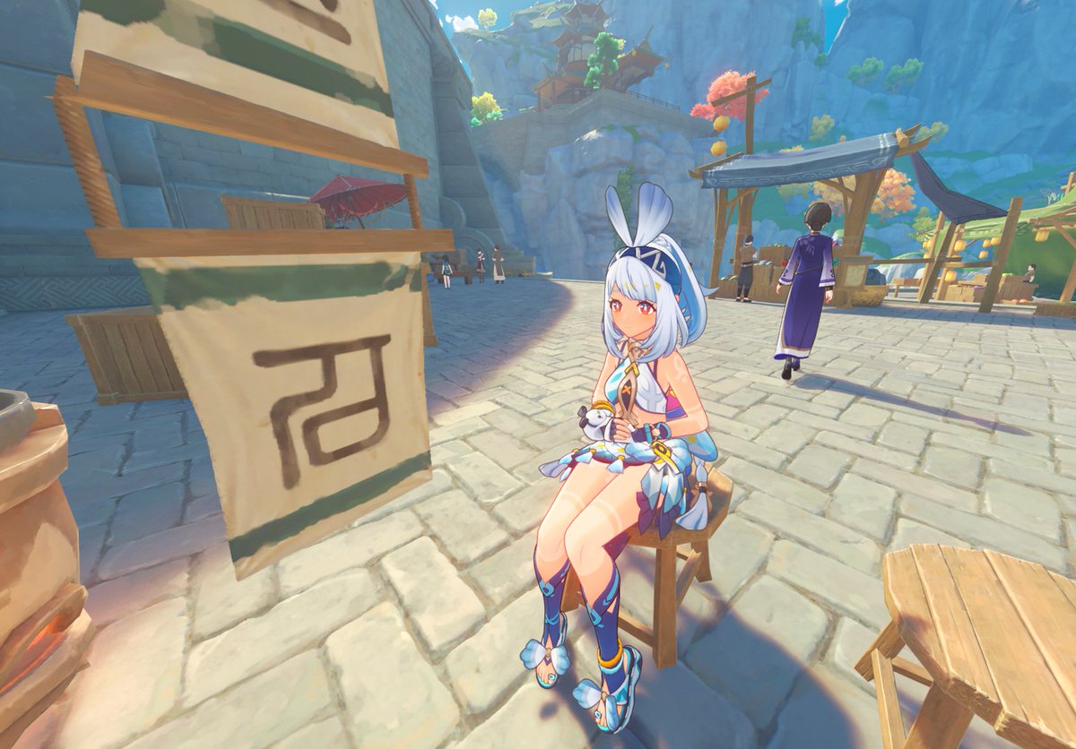 ntrustrandoms's tweet photo. My girl doing the somewhat boring Liyue story event 🫩 https://t.co/2En2nouN4l