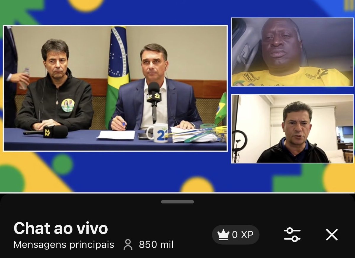 HeglerHenri's tweet photo. 850 mil assistindo uma live não agendada.

Tá muito claro, Flávio 22 vai ganhar. https://t.co/zKoP6ZFenB