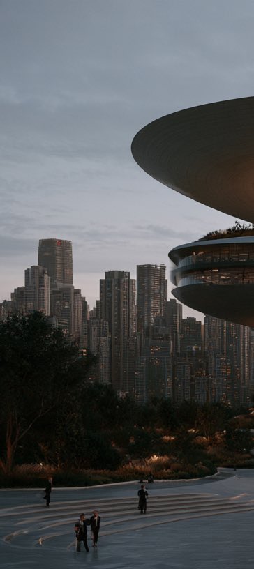 Aiarchitecter's tweet photo. Architecture somewhere between city, sculpture, and terrain.

#Architecture #ArchitectureDesign #FutureArchitecture #ParametricArchitecture https://t.co/zspwxxSCEG