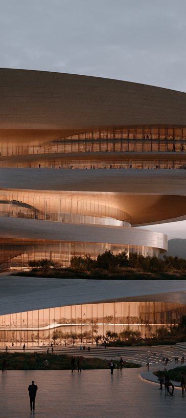 Aiarchitecter's tweet photo. Architecture somewhere between city, sculpture, and terrain.

#Architecture #ArchitectureDesign #FutureArchitecture #ParametricArchitecture https://t.co/zspwxxSCEG