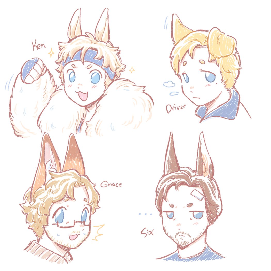 april14th1840's tweet photo. i let go of mouse and finally hold my pen to doodle some rygos 
#rgcu https://t.co/dEahyl36De