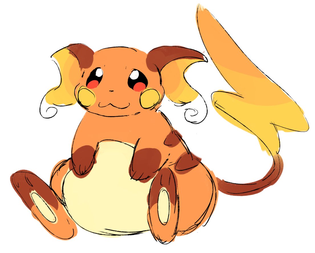 wishesforchu's tweet photo. i would draw more raichus if i actually knew how to draw them idk it just doesnt look right why are you naked https://t.co/Dp4AeKjep6