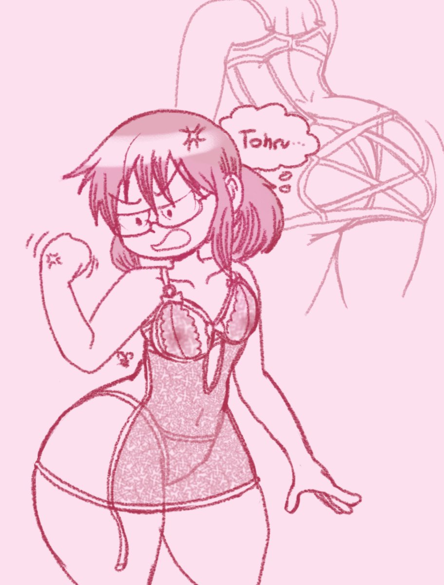 gingerswag129's tweet photo. Warm-Up Sketch: Miss Kobayashi

Saw this pretty lingerie set on here ages ago and finally decided who was wearing it. https://t.co/1zp7n9H9vv
