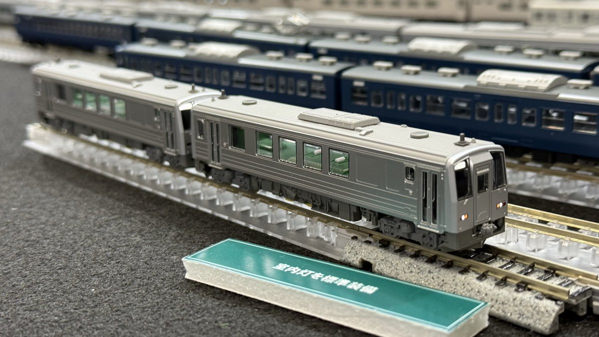 mokeitetsu_com's tweet photo. 【全日本模型ホビーショー 速報】KATO 試作品

■(N) キハ120

▼レポートまとめ▼
https://t.co/JV9qkhNKx6

#静岡ホビーショー　#KATO　#カトー https://t.co/Xd3flCpKYs