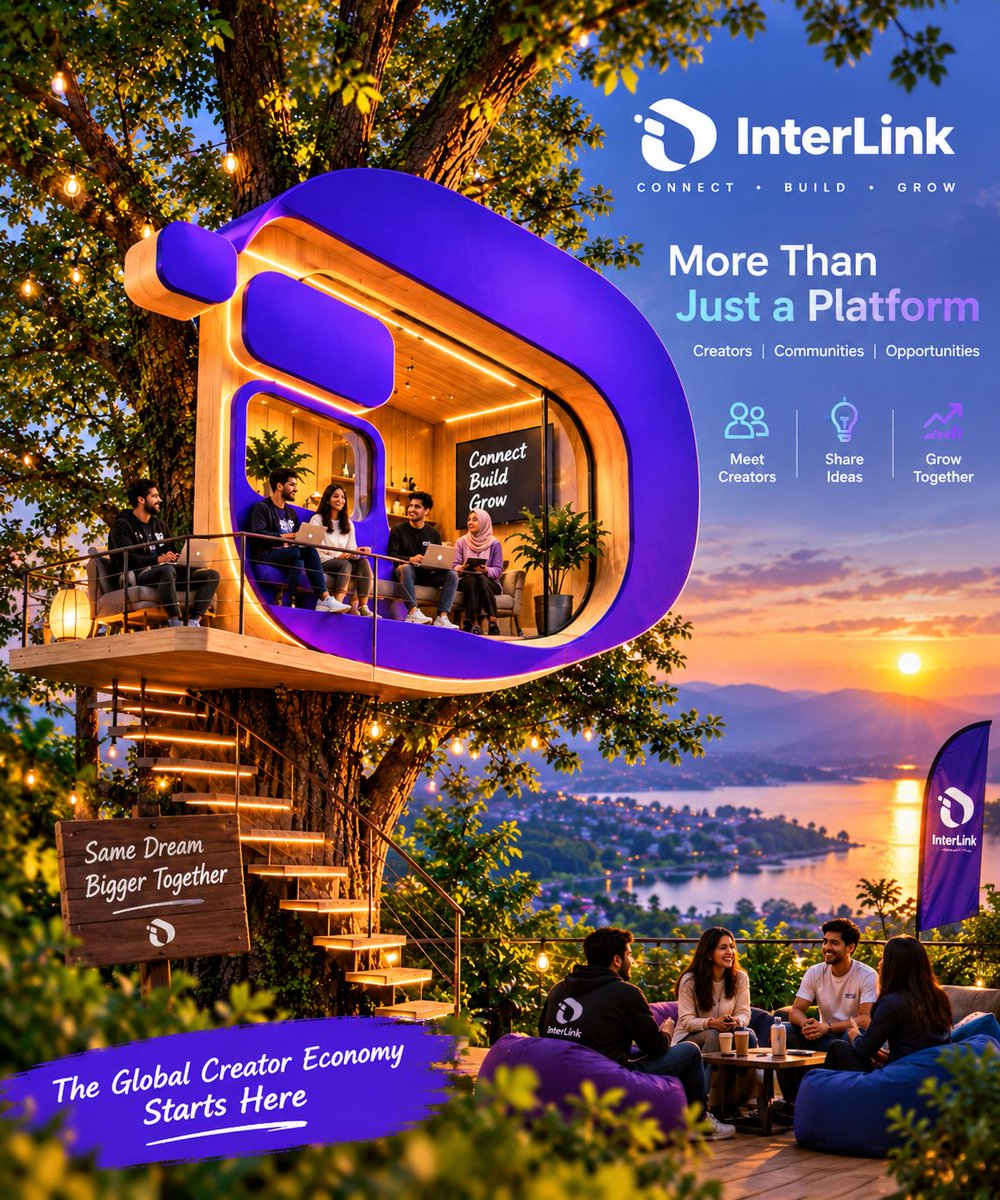 mashudbof1's tweet photo. 🔥 INTERLINK LIVE — Where Your Content Turns Into ITL! 🎥
Go Live • Get Gifts • Earn ITL • Unlock Rewards 💎
Create. Stream. Connect. Earn. 🚀
The next chapter of the Creator Economy starts LIVE!
#InterLink #ITL #ITLG #ITLX https://t.co/T4taZu3qEM
