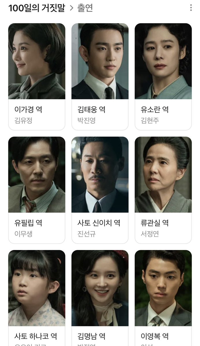 MYJINYOUNGONLY's tweet photo. The cast 🔥

#100일의거짓말 #100DaysofDeception https://t.co/tOwbmc4LLB
