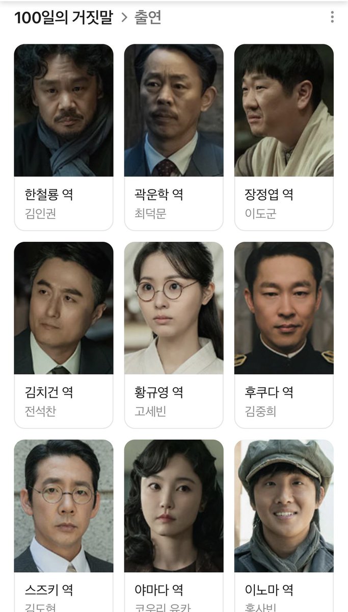 MYJINYOUNGONLY's tweet photo. The cast 🔥

#100일의거짓말 #100DaysofDeception https://t.co/tOwbmc4LLB