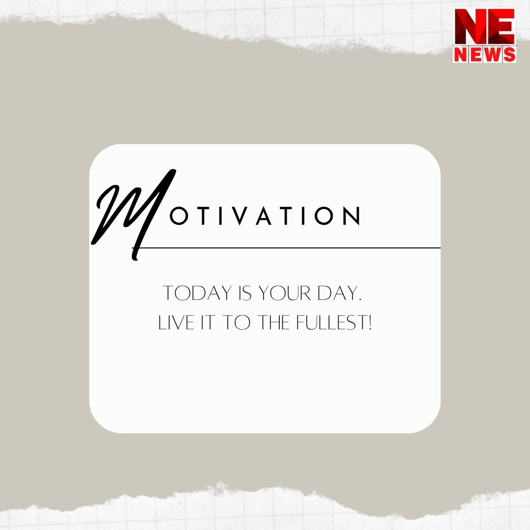 NENEWS24x7's tweet photo. #nenewstv #motivation #fridaymotivation #LiveYourLife #haveagoodday https://t.co/zyYmwhIzGr