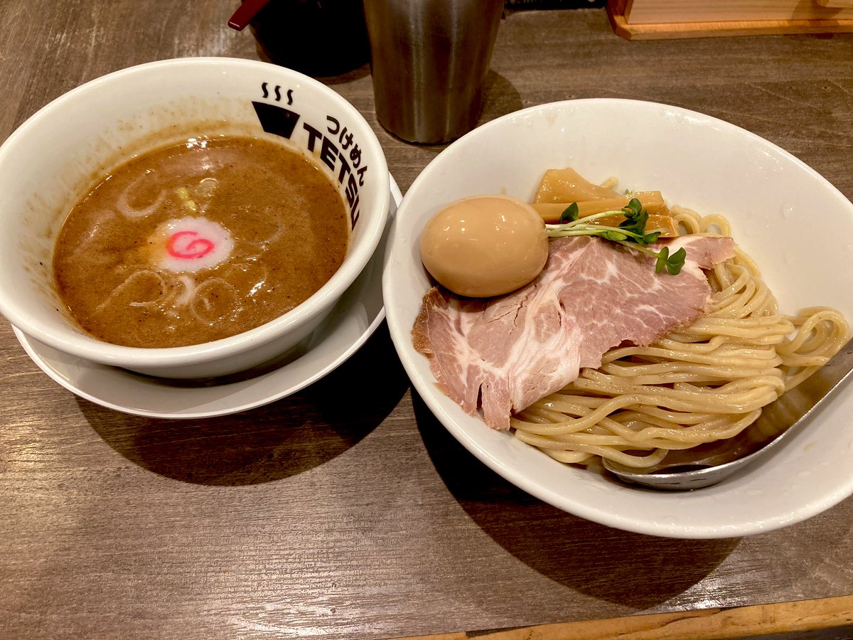 soba_addiction's tweet photo. TETSU＠新宿

 つけ麺 990円 ＋ 味玉 150円

久しぶりのTETSUのつけ麺。
安定して美味しいです🤗
スープ割も👍
ご馳走様でした🙏

#らーめん #中華そば #TETSU https://t.co/viXeGa5sw4