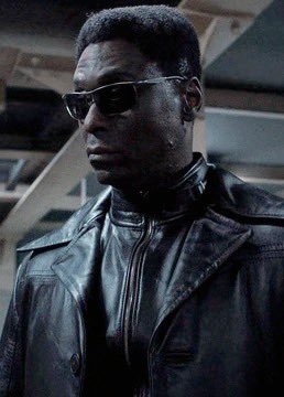 iNeed_someBlue's tweet photo. Why does nobody talk about this live action Wesker he’s sick as fuck omg (I haven’t watched it yet) https://t.co/dhiRQ9EdlG