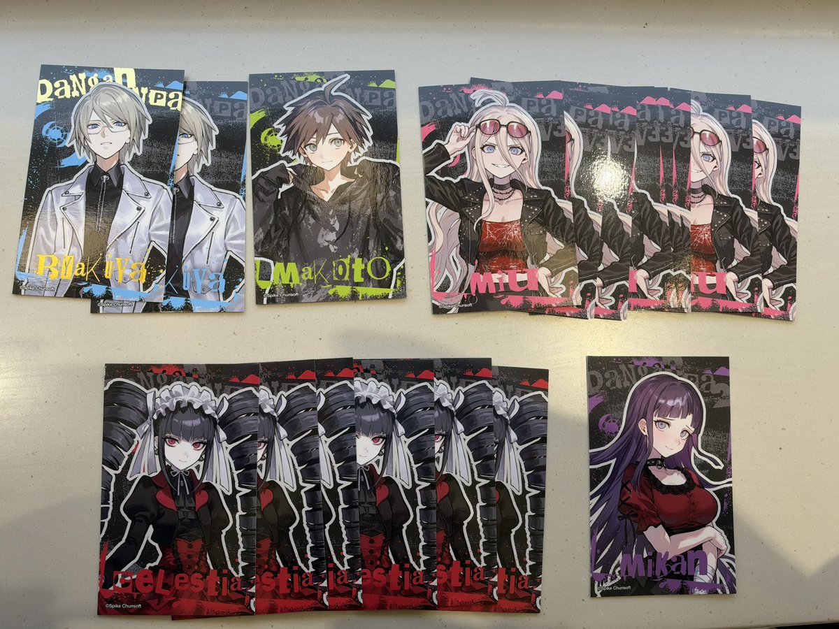 hachimaru__8's tweet photo. 【交換】ダンガンロンパ めふぃすと SHIBUYA109

譲：画像のもの

求：アクキー、 王馬、最原
缶バッジ 王馬、七海、最原
フォト風カード 王馬、最原、七海（同種）
アクリルコースター 王馬、最原
（全て狛枝は王馬とのみの交換）

本日夜まで渋谷におります！ https://t.co/3WRYxfvYV4