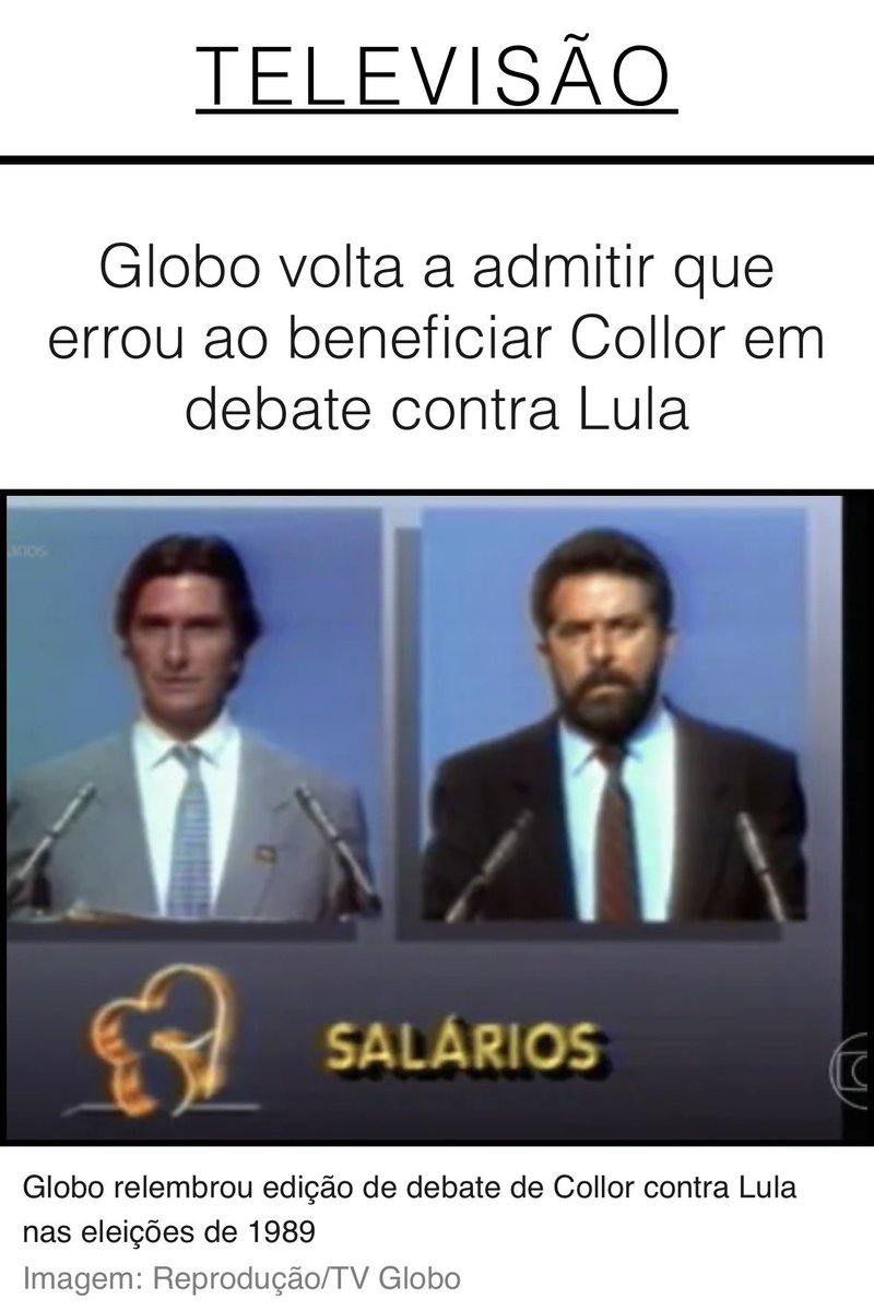 lo_l_la_res's tweet photo. A emissora que fez isso jura que foi uma questão de liberdade, só se for liberdade de armar né Globo. https://t.co/KeJk1yDCcs