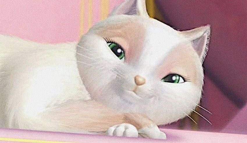 qeteodor's tweet photo. diga alguém mais fã de barbie doq eu e falhe miseravelmente pq minha gata se chama serafina por causa da serafina de barbie princesa e a plebeia https://t.co/GMSyWgrIUP
