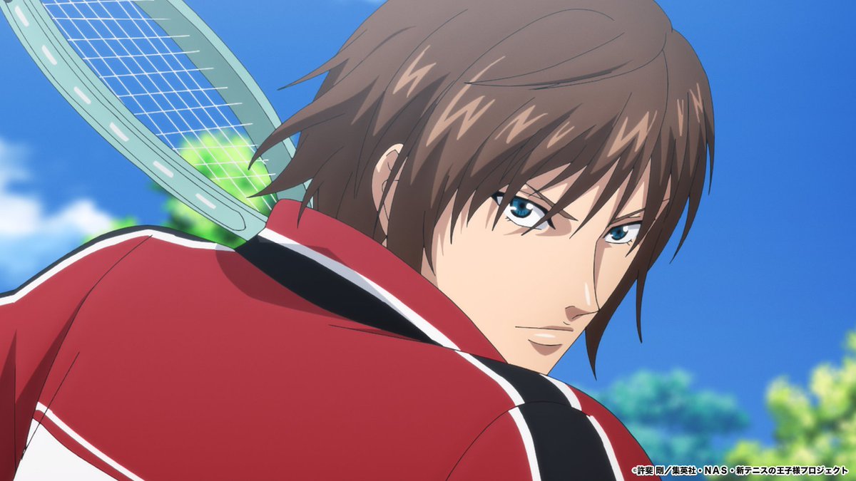 shintenianime's tweet photo. 【#決勝メンバー決定戦】

2話「決定戦開幕！」
明日、10/7(水)24時からテレ東他にて放送📡

🎾あらすじはこちら
https://t.co/rNaGz1B3qY

※2話のみ、以下放送局に限り放送時間が変更となりますのでご注意ください。
テレビ大阪 深夜25:35～→25:50〜
テレビ愛知 深夜25:30～→25:45〜

#テニプリ https://t.co/SrTmWjdLu4