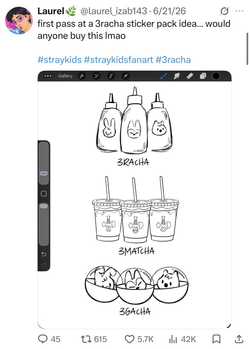 laurel_izab143's tweet photo. my 3racha sticker idea got way more traction than i expected and now 3ish months later i finally have the designs done lmaoo

p.s. planning on opening my shop in november, so be on the lookout !! 👀 https://t.co/Q0WFIcdihs