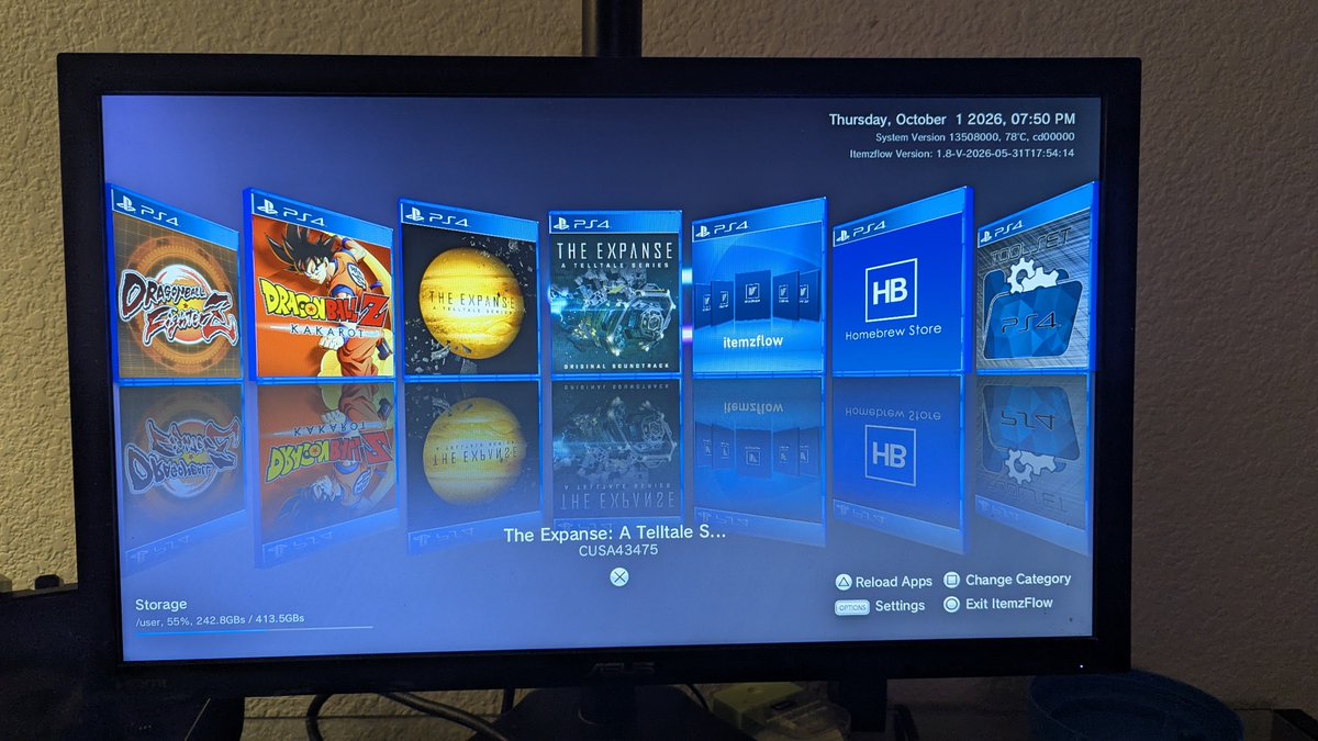 HackInformer's tweet photo. That's alternative PS4 dash but they all start looking the same, kind of reminds me of the 360 one. https://t.co/BgXP75GQYq