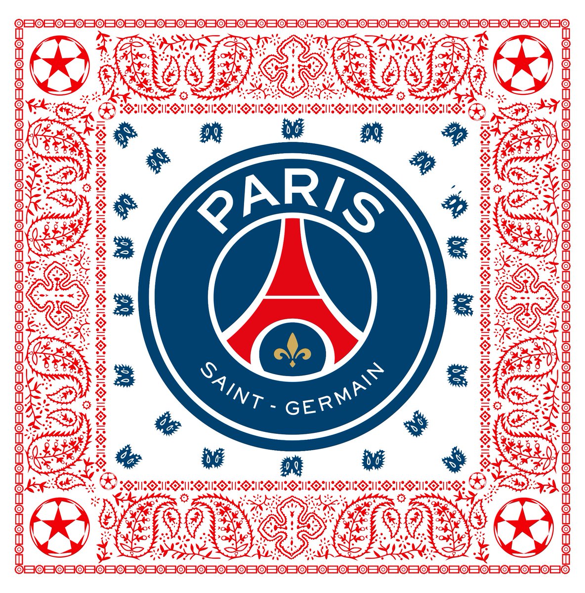 KwesiSlick's tweet photo. Paris Saint-Germain
Soccer Paisley Bandana (PSG SPB ) 

For life and eternity uplifting the beautiful spirits of soccer and honourable team ⚽✝ 

@PSG_inside  @PSG_English @PSG_Espanol @PSGBrasil @PSG_Arab @PSGIndonesia @PSGJapan @PSG_KR @PSG_Feminines @PSG_Judo @PSGHand https://t.co/mTZTuWdxsV