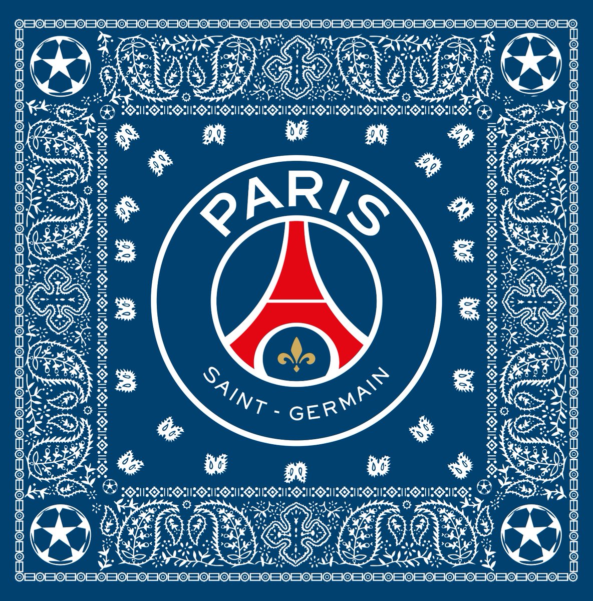 KwesiSlick's tweet photo. Paris Saint-Germain
Soccer Paisley Bandana (PSG SPB ) 

For life and eternity uplifting the beautiful spirits of soccer and honourable team ⚽✝ 

@PSG_inside  @PSG_English @PSG_Espanol @PSGBrasil @PSG_Arab @PSGIndonesia @PSGJapan @PSG_KR @PSG_Feminines @PSG_Judo @PSGHand https://t.co/mTZTuWdxsV