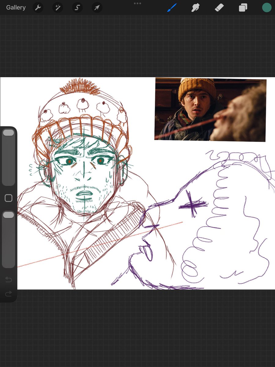 Paintedhorrors's tweet photo. Screenshot redraw of Bryan 😛��️ #ResidentEvil #ResidentEvilㅤ #digitalart #sketch https://t.co/devA4h5Tb7