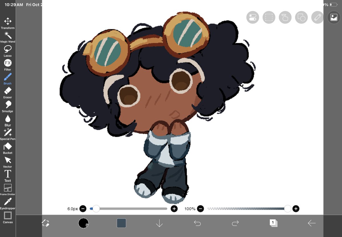 drlngdeerest's tweet photo. goggles / flarebug cookie https://t.co/60ZhYYlUgp