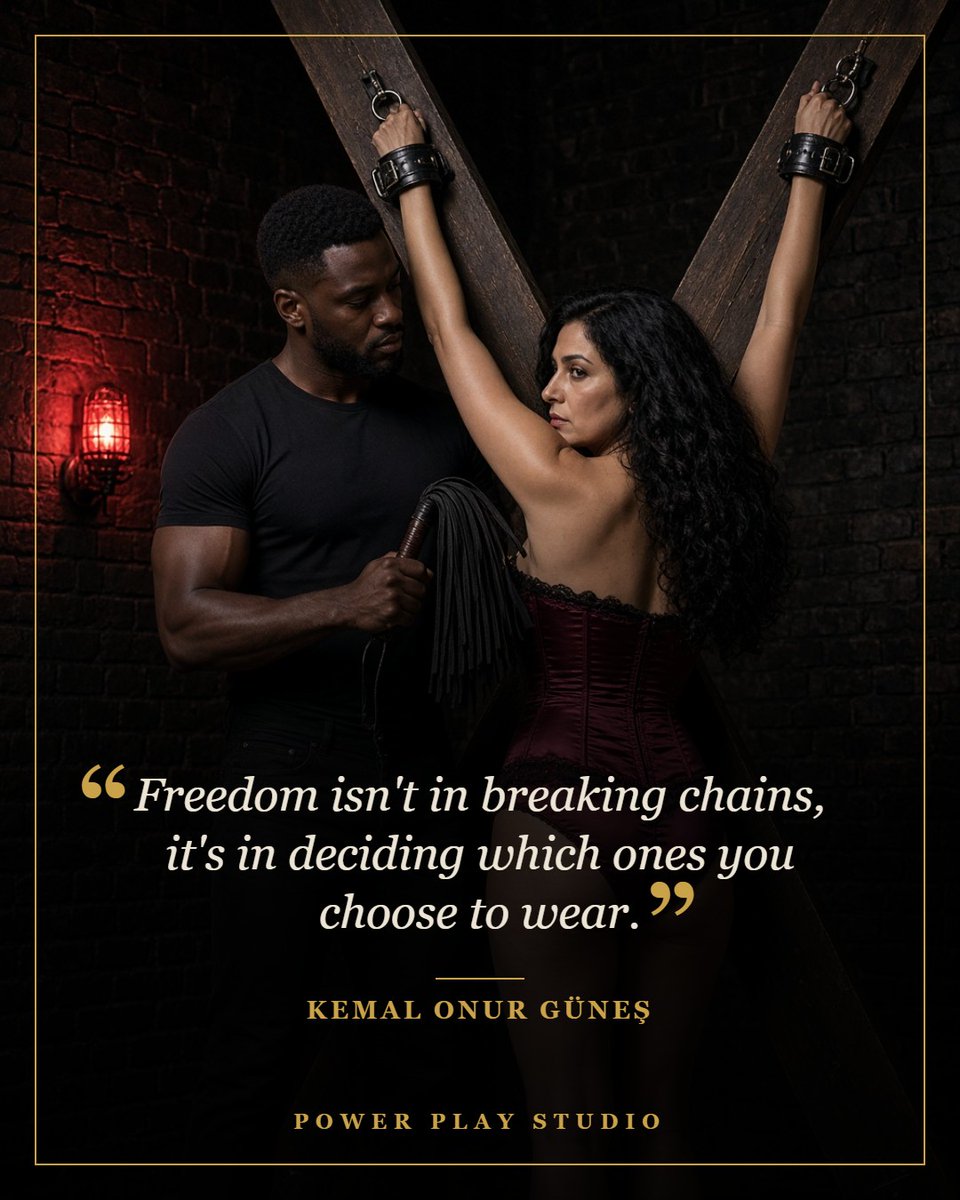 SirMaster1159's tweet photo. "Freedom isn't in breaking chains - it's in deciding which ones you choose to wear." - Kemal Onur Güneş
https://t.co/vIX7UF7idZ https://t.co/e4xvoAbQch
